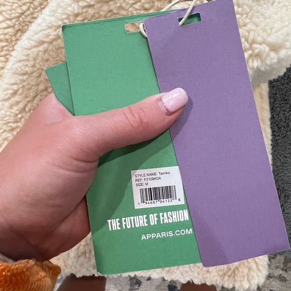 NWT Apparis Tamika Jacket in Oat - Picture 4 of 5